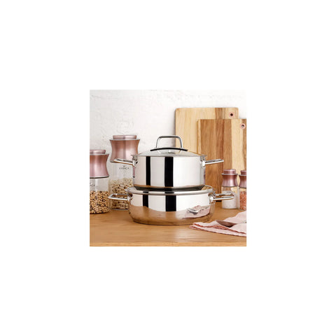 Faitout Karaca Galaxy en acier, 34 cm, 15,7 L