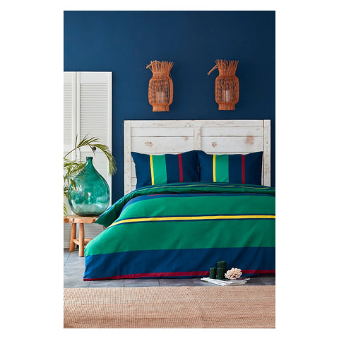 NAU HERITAGE DUVET COV, 135X200+80X80 CM