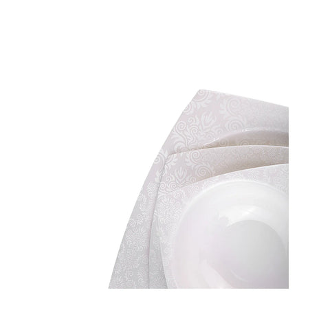 KARACA FINE BONE RUFFLE 60 PRÇ YM, BEYAZ
