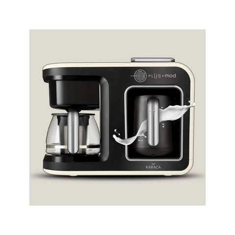 Machine à café et à thé Karaca Hatır Plus Mod 5 en 1, blanc crème