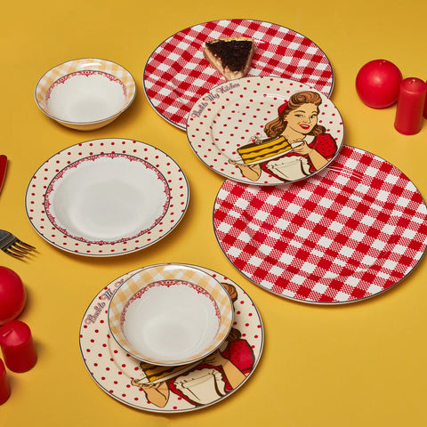 KARACA BACK TO 24PRÇ YEMEK T, MULTICOLOR