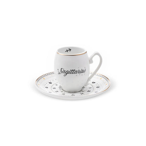 Tasse à café Karaca signe du zodiaque Sagittaire, 90 ml
