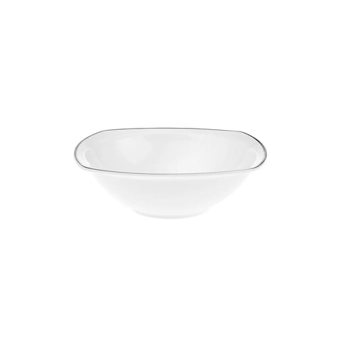 Service de table en porcelaine Karaca Adelia pour 6 personnes, 24 pièces, platine