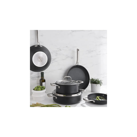 Batterie de cuisine Karaca Diamond Pro avec la base d’induction, 7 pièces