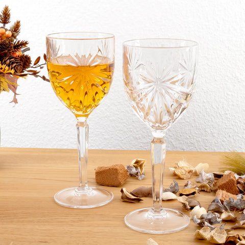 RCR OASIS SMALL GOBLET GLASS 230, BEYAZ