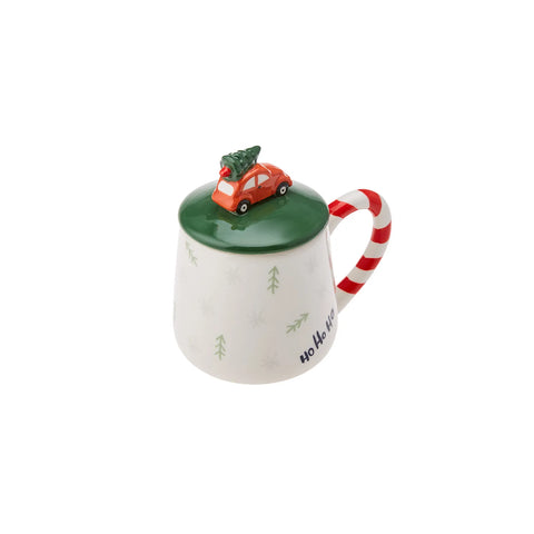 KARACA NEW YEAR CAR MUG NP22, KIRMIZI