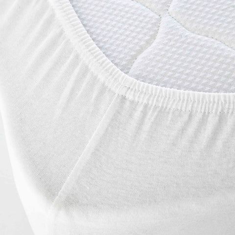 Drap-housse Karaca Home Jersey White 70x140 cm + 20 cm Oeko-Tex Certifié