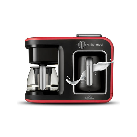 Machine à café et à thé Karaca Hatır Plus Mod 5 en 1, 1 385 W, rouge