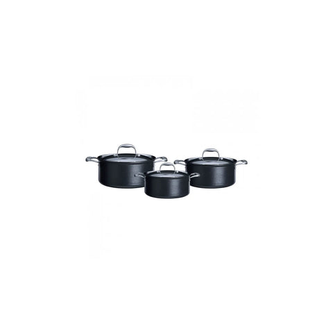 Batterie de cuisine Karaca Bio Diamond Pro compatible induction taille moyenne, 6 pièces