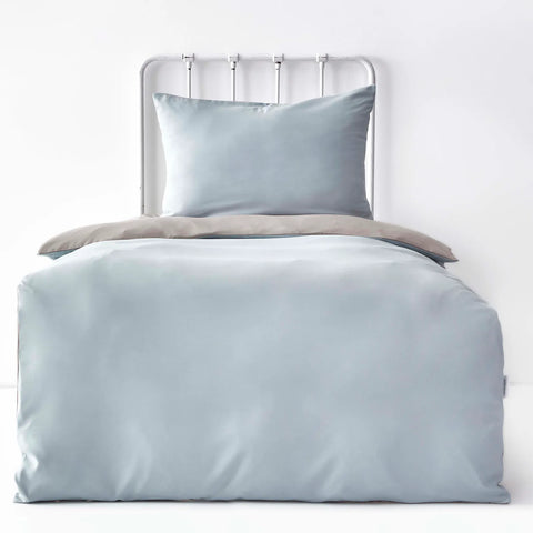 Parure de lit Karaca Home avec housse de couette pour lit simple, vert menthe et beige