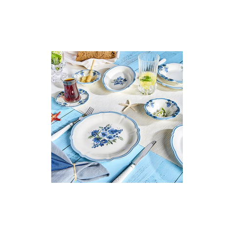 Service Petit Déjeuner Karaca Nostalgia pour 6 personnes, 26 pièces