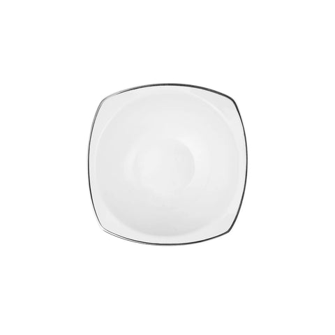 Service de table en porcelaine Karaca Adelia pour 6 personnes, 24 pièces, platine