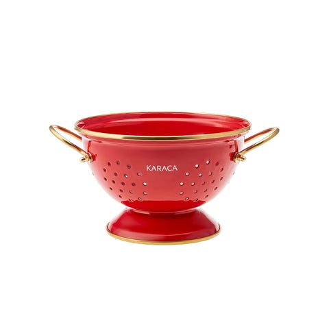 Passoire Karaca Troy, 22 cm, rouge