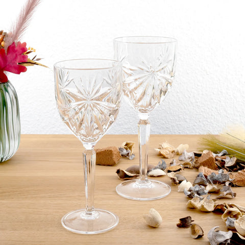 RCR OASIS SMALL GOBLET GLASS 230, BEYAZ