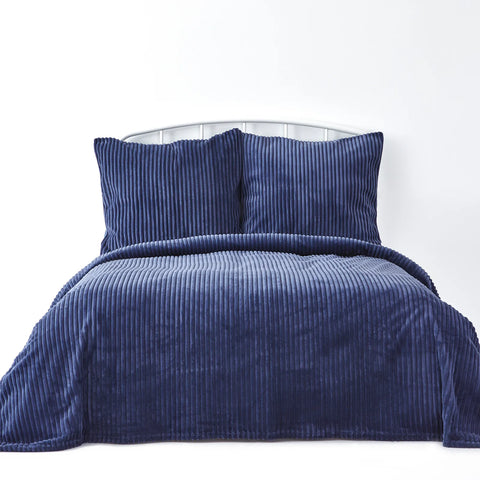 KARACA HOME JOENA INDIGO SOFT BEDSPREAD