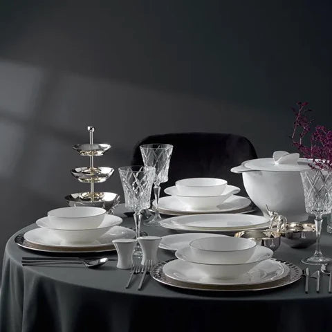 Jumbo Silva Service De Table 61 Pièces Pour 12 Personnes