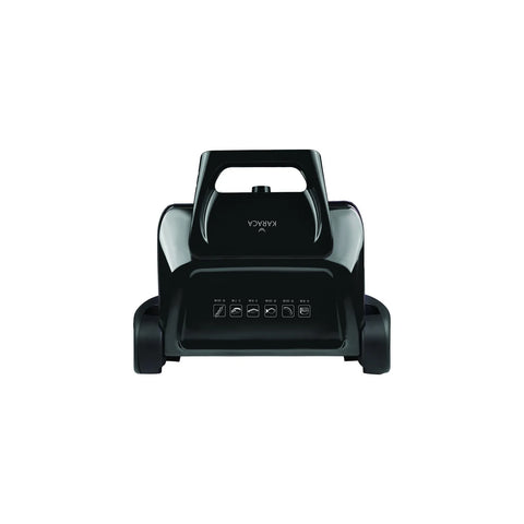 Multigril et appareil à croque-monsieur Karaca Future Plus Bio Diamond aux propriétés antibactériennes, 1 800 W, noir