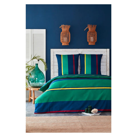 NAU HERITAGE DUVET COV, 135X200+80X80 CM