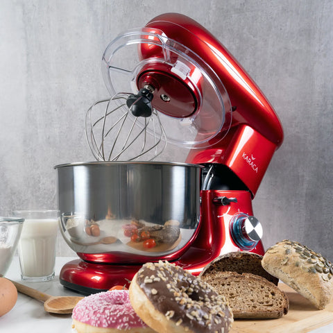 Robot multifonctions Karaca Multichef Chef cuistot 1 400 W, 5,5 L, rouge doré