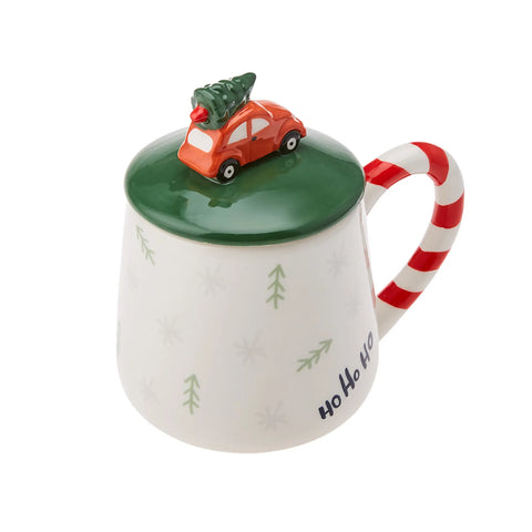 KARACA NEW YEAR CAR MUG NP22, KIRMIZI