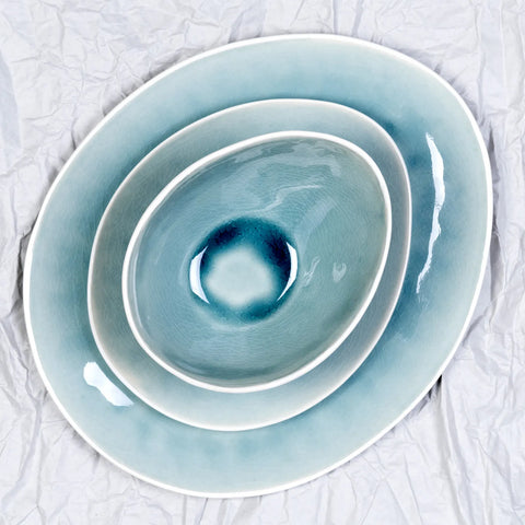 Service de table Karaca Turquoise Reactive pour 6 personnes, 18 pièces