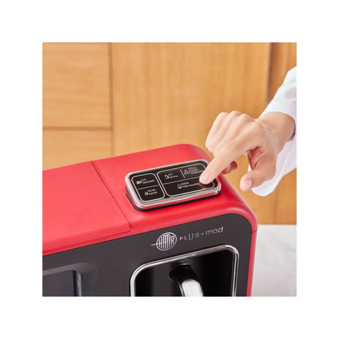 Machine à café et à thé Karaca Hatır Plus Mod 5 en 1, 1 385 W, rouge