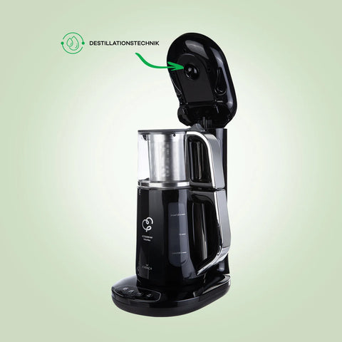 Théière et bouilloire Karaca Caysever Robotea, chrome