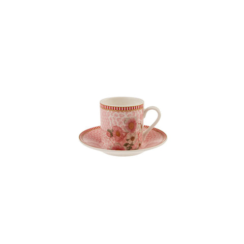 Tasses à café Karaca Diyara, 6 pièces, rose