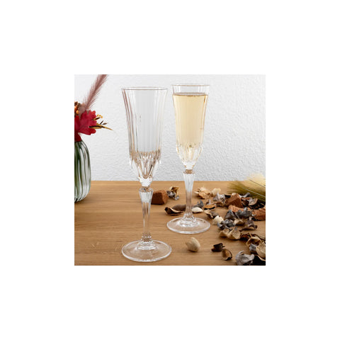 Verre à champagne Rcr Adagio 6 pièces, 180 ml