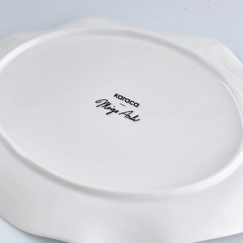 Karaca x Müge Anlı Assiette de Service Dorée 27 Cm