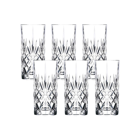 RCR Melodia Ensemble de 6 Verres à Boisson 360 ml