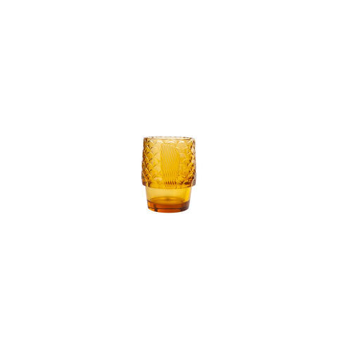 KARACA FISH 4'LÜ MEŞRUBAT BARDAĞI, AMBER