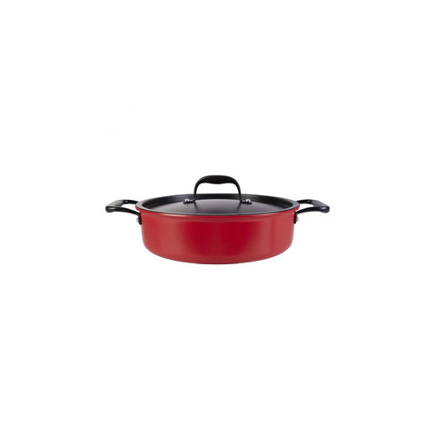 Batterie de cuisine Karaca Bio Diamond Japanese, 7 pièces, rouge