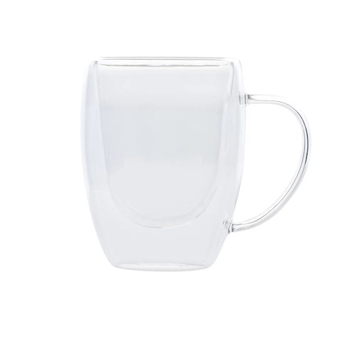 Tasses Karaca à double paroi en verre borosilicate pour 2 personnes, 300 ml