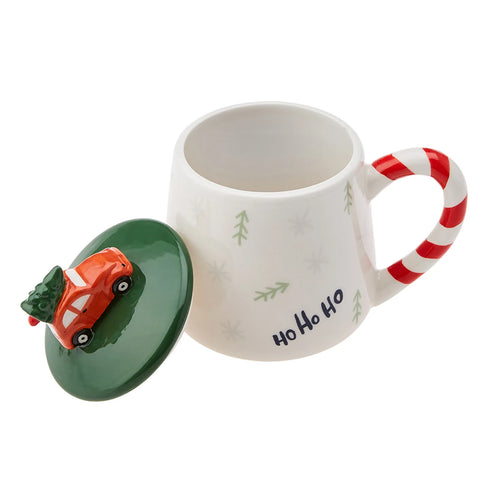 KARACA NEW YEAR CAR MUG NP22, KIRMIZI