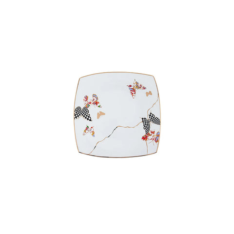 Service Petit Déjeuner Karaca Fine Pearl Unique, 26 pièces carrées/rectangulaires