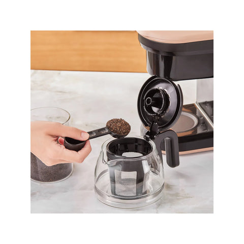 Machine à café et à thé Karaca Hatır Plus Mod 5 en 1, 1 385 W, rose et marron