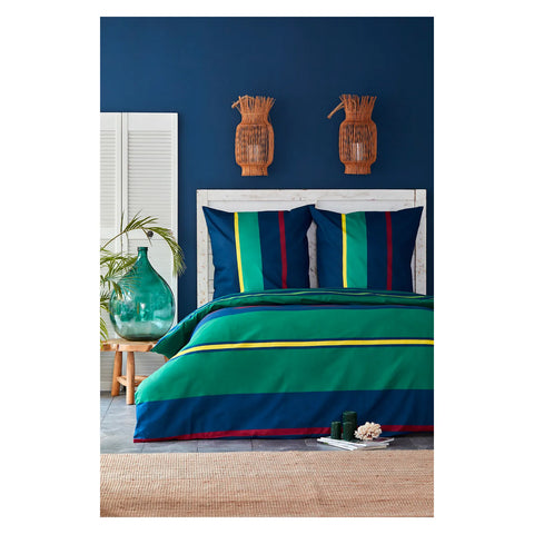 NAU HERITAGE DUVET COV, 135X200+80X80 CM