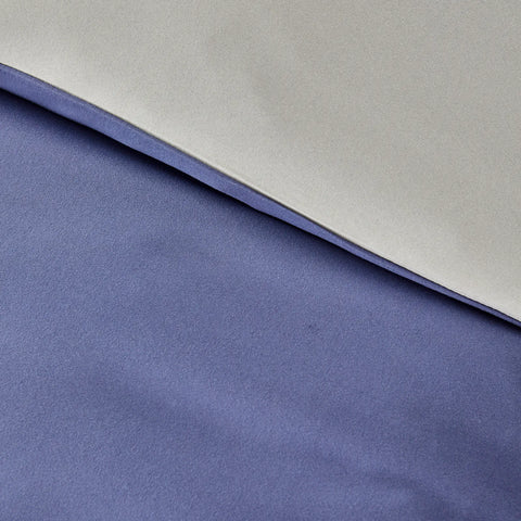 Parure de lit Karaca Home pour lit double, bleu marine et gris clair