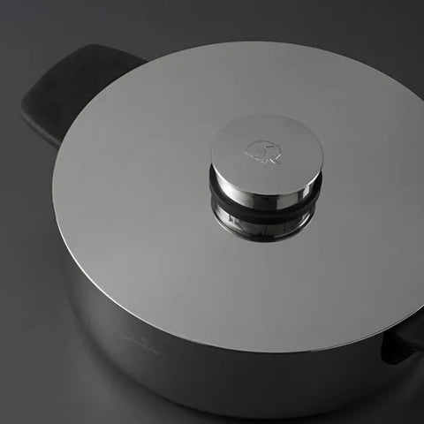 Set de casseroles en acier Jumbo Infinity 3-Ply à fond induction – 8 pièces