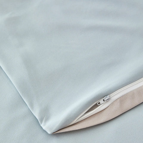 Parure de lit Karaca Home avec housse de couette pour lit simple, vert menthe et beige