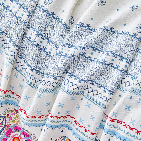 Parure de lit Sarah Anderson Felicia avec housse de couette pour lit double et couette offerte