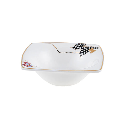 Service Petit Déjeuner Karaca Fine Pearl Unique, 26 pièces carrées/rectangulaires