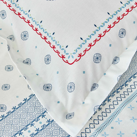 Parure de lit Sarah Anderson Felicia avec housse de couette pour lit double et couette offerte