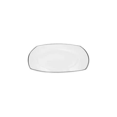 Service de table en porcelaine Karaca Adelia pour 6 personnes, 24 pièces, platine