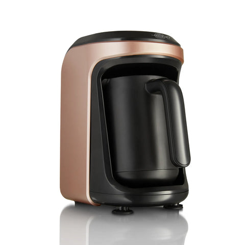 Cafetière turque Karaca Hatır Hüp, couleur or rose