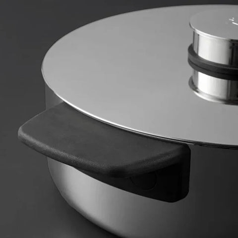 Set de casseroles en acier Jumbo Infinity 3-Ply à fond induction – 8 pièces