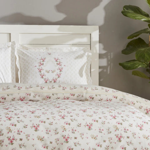 Ensemble de Couette Karaca Home Sonya 100% Coton, Double, Vert