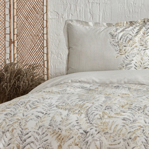 Karaca Bled Gris Housse de Couette 100% Coton Double Taille