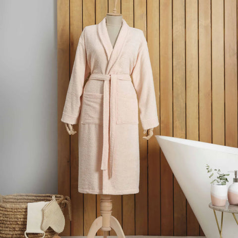 Karaca Home Dielle Peignoir Femme Poudré Recyclé S/M